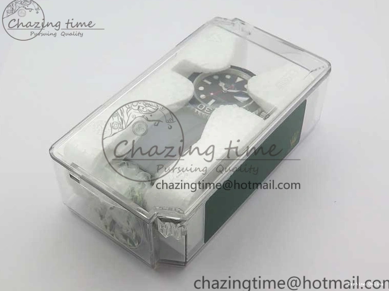 0416 Yacht-Master 116655 ARF SS Custom Made Black Ceramic Bezel on Oysterflex Rubber Strap A HighPerformance 3064